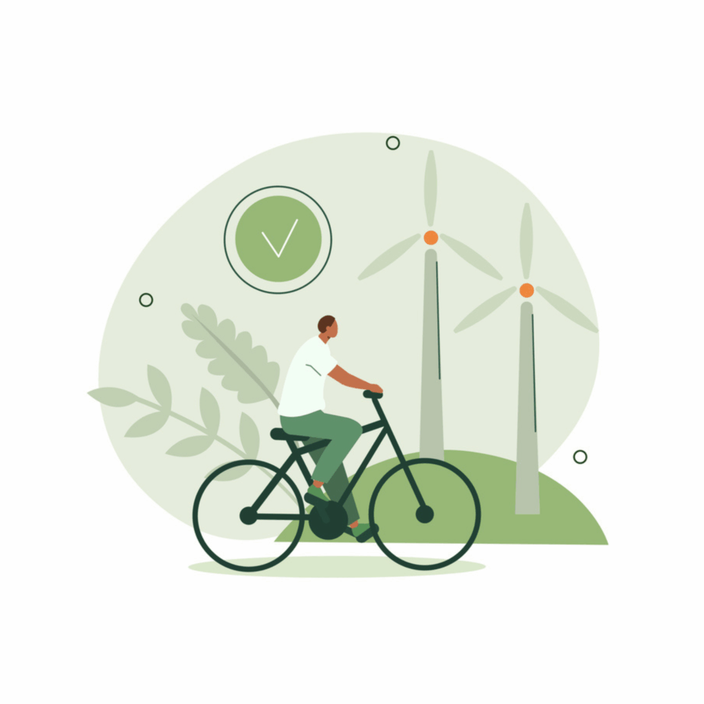 Co2-Rechner Nachhaltigkeit im Deinstrad